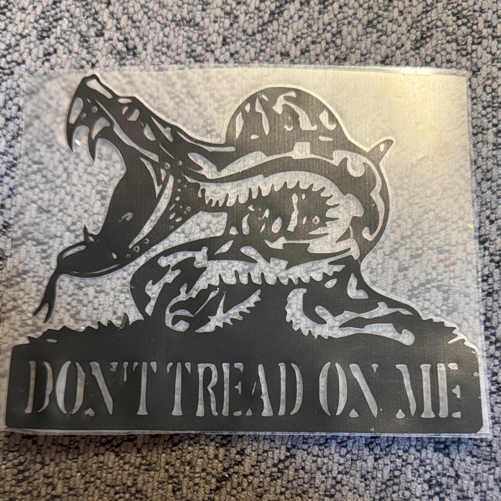 ‘Don't Tread On Me' Decal